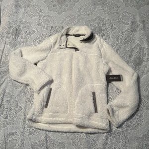 Nwt Eddie Bauer Sherpa pullover Sz large